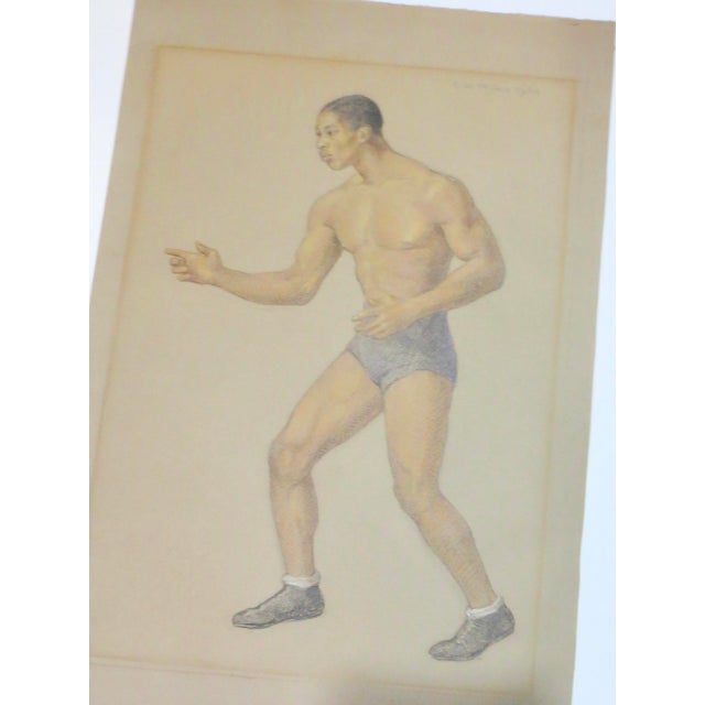 Emily Winthrop Miles Color Drawing Dated 1934 For Sale - Image 9 of 9