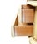Cream Stanley Furniture Solid Pecan Antiqued Yellow Cream Painted Mediterranean 39" Door Chest 4723-42 For Sale - Image 8 of 14