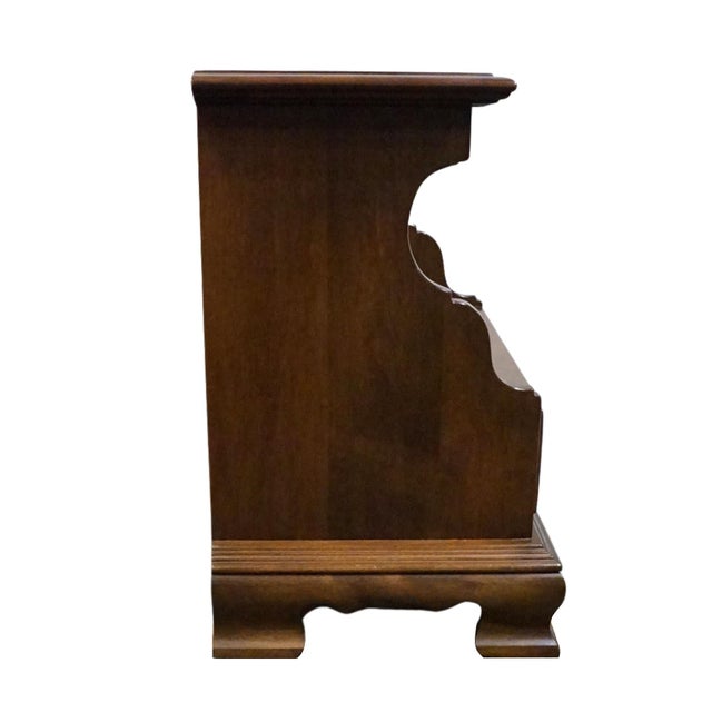 Ethan Allen Classic Manor Solid Maple 21" Open Cabinet Nightstand 15-5206 For Sale - Image 12 of 14