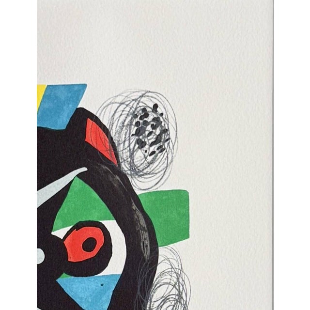 Joan Miró, La Mélodie Acide, Planche II, 1980, Lithograph For Sale - Image 6 of 7