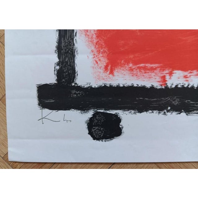 Original Paul Klee Exhibition Poster, Galerie Flinker, Paris, 1974 For Sale - Image 6 of 9
