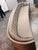 Wood Bespoke Curved Tufted Tuxedo Sofa For Sale - Image 7 of 12