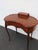 French Early 1900s Kidney Shape Carved Inlaid Small Writing Desk 6620 For Sale In Miami - Image 6 of 16