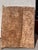 Coffee Vintage African Dogon Hand Carved Wooden Granary Door Mali Art With Lock For Sale - Image 8 of 8