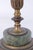 Vintage Marble & Brass 3 Light Table Bouillotte Lamp For Sale - Image 14 of 16