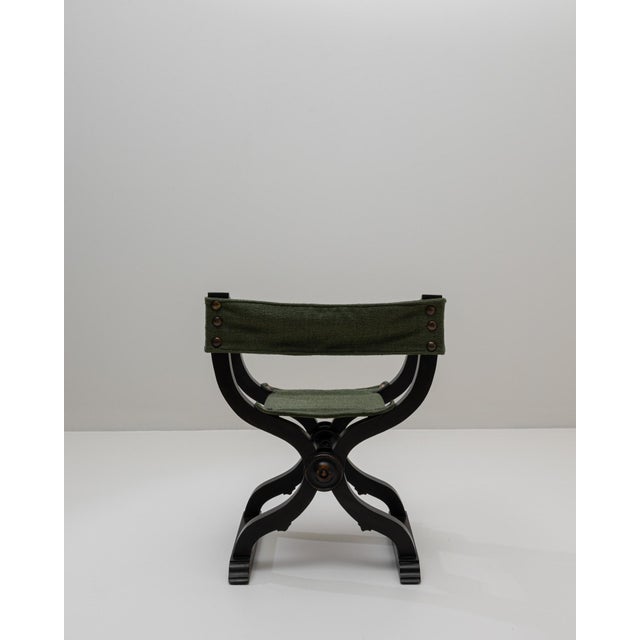 1840s French Italian Renaissance Oak Savonarola Chair For Sale - Image 18 of 18