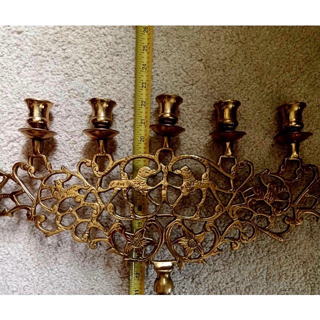 Vintage Menorah For Sale - Image 4 of 6