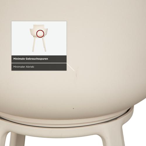 Plastic Cream Swivel Chair in Beige by Snøhetta For Sale - Image 7 of 14