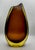 Mid-Century Modern Flavio Poli for Seguso Vetri D’Arte Model 12431 Sommerso Teardrop Vase For Sale - Image 3 of 11