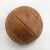 Vintage Brown Leather Medicine Ball, 1930s For Sale - Image 6 of 8