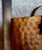 Vintage Copper and Brass Bag Style Magazine Holder For Sale - Image 4 of 5