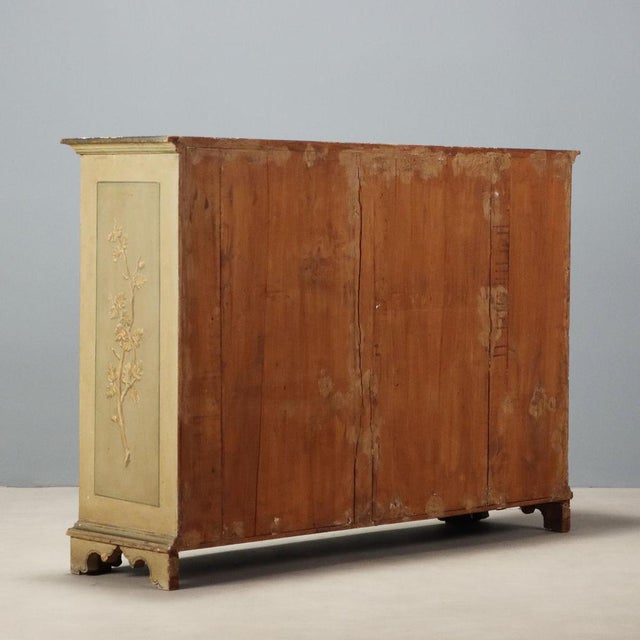 Baroque Style Sideboard in Fir and Poplar For Sale - Image 10 of 11