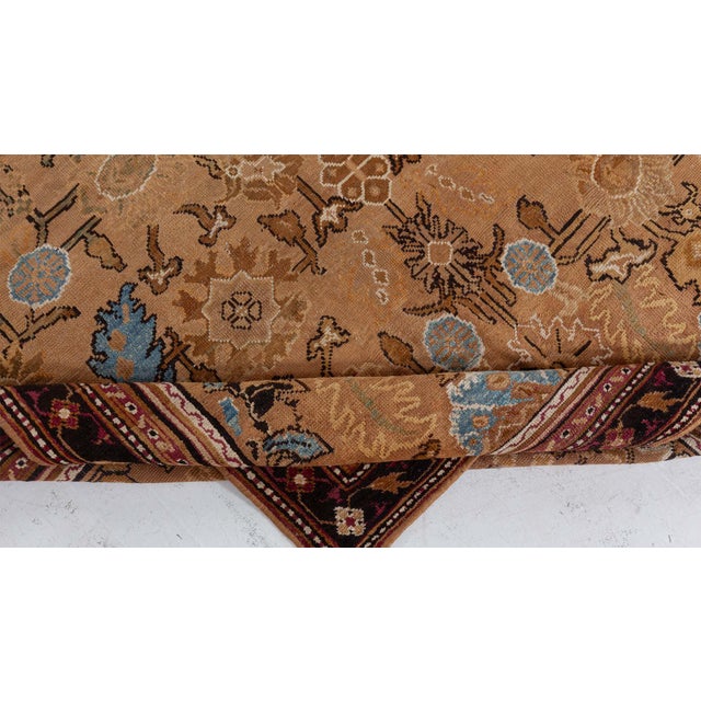 1930s Indian Agra Rug For Sale - Image 5 of 8