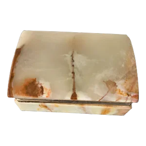 Vintage Mid-Century Italian Onyx Marble Box