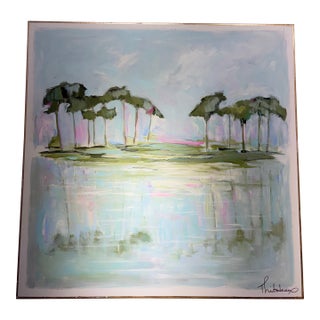 Late 20th Century Landscape Abstract Painting For Sale