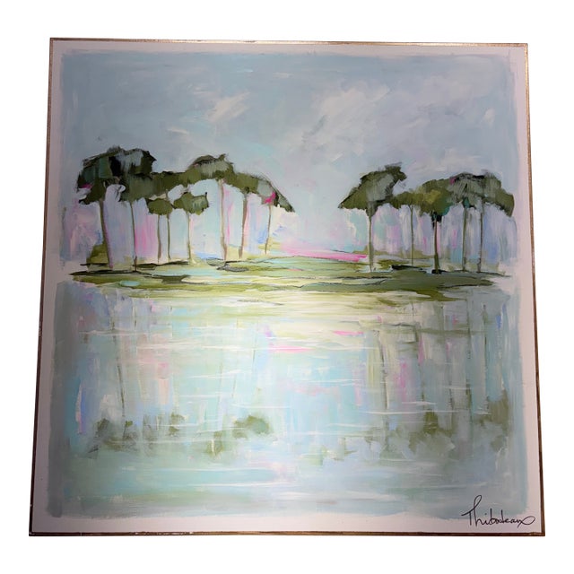 Late 20th Century Landscape Abstract Painting For Sale