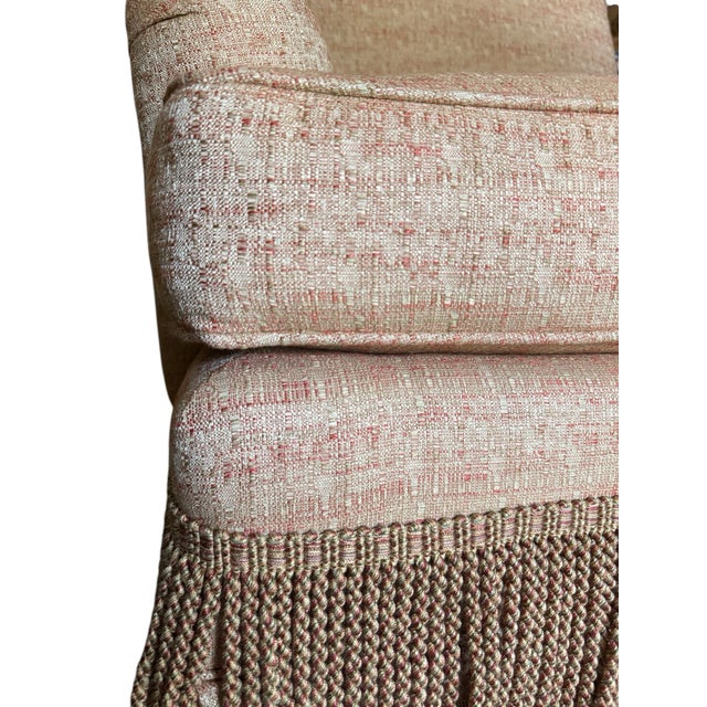 2010s Baker Simmons Swivel Club Chair For Sale - Image 5 of 6