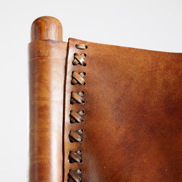 Wood Oak Lounge Chair, 1970s For Sale - Image 7 of 12