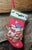 Late 20th Century Set of 2 Vintage Festive Christmas Stockings For Sale - Image 5 of 18