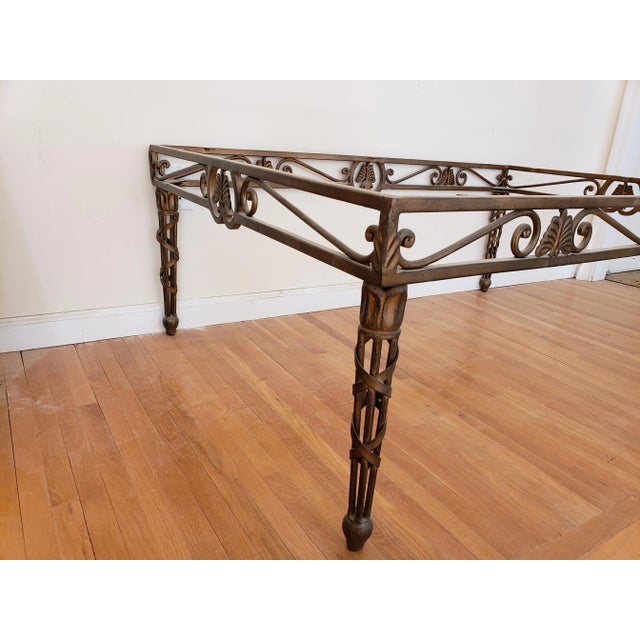 The Drexel Heritage Camino Real Coffee Table Base embraces a Twisted Vine motif with Leaf details and elegant curves in a...