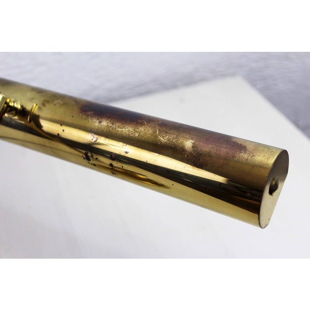 Metal Classical Style Brass Desk Lamp, 1970s For Sale - Image 7 of 14