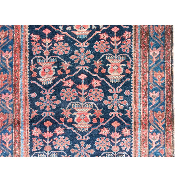 Textile Early 20th Century Persian Malayer Rug For Sale - Image 7 of 15