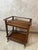 Wooden Rolling Serving Cart, 1940s For Sale - Image 10 of 11