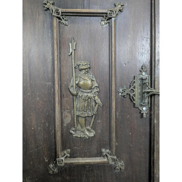 Neo-Gothic Cabinet in Bronze attributed to Mr. Ringell, in Very Good conditions.