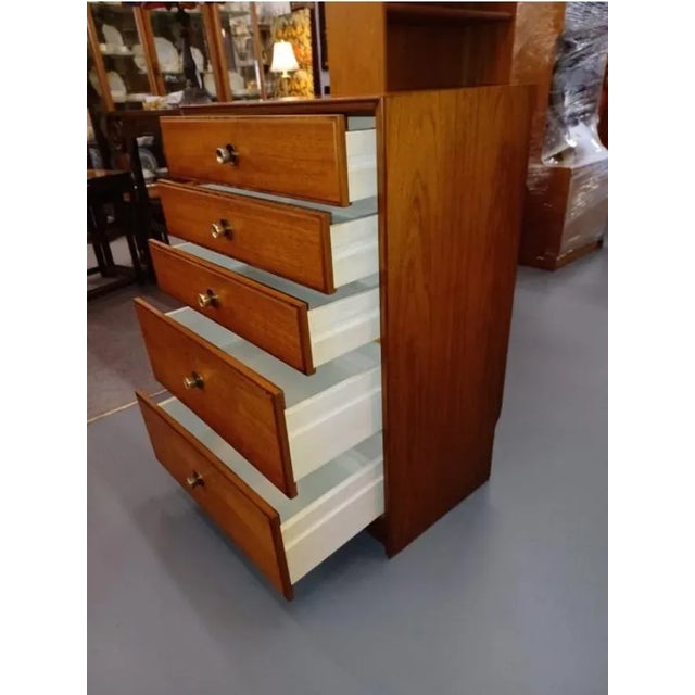 Wood Mid 20th Century Mid Century Modern Chest of Drawer by Meredew For Sale - Image 7 of 12