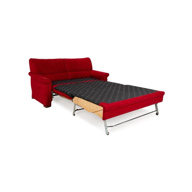 Model 2253 2-Seater Sofa in Red Fabric from Himolla For Sale - Image 10 of 14