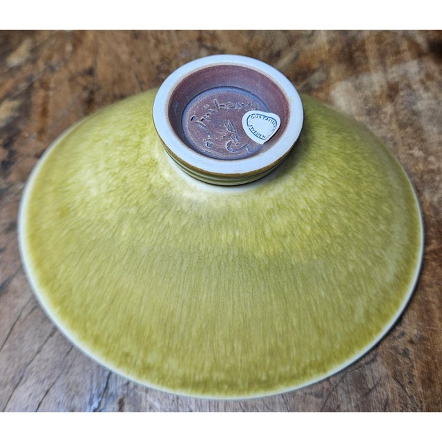 Berndt Friberg Yellow," Hare Fur" Bowel For Sale - Image 11 of 16