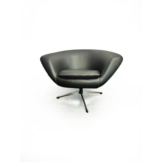 Vintage Swedish Pod Swivel Chair, 1960s For Sale - Image 9 of 17