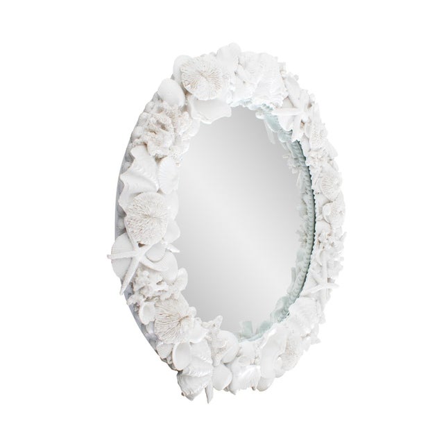 2020s Whitewater Shell Mirror For Sale - Image 5 of 9