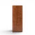 Directional Mid Century Walnut and Chrome Armoire Dresser This armoire measures: 27 wide x 18.25 deep x 71 inches high...