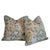 Textile Thibaut Peony Garden Pillows in Spa Blue - Pair For Sale - Image 7 of 7