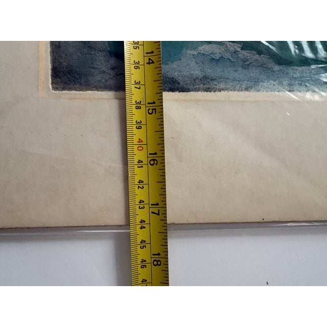 Florence Weinstein Painting on Paper For Sale In New York - Image 6 of 7