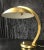 Gold Vintage Brass Desk Lamp by Egon Hillebrand for Hillebrand Lighting For Sale - Image 8 of 18