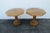 Weiman Mid Century Modern Octagon Pair of Side End Tables For Sale - Image 13 of 13