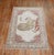 Lion Motif Vintage Turkish White Ground Dowry Rug, 20th Century For Sale - Image 11 of 18