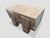 Contemporary Andrianna Shamaris Minimalist Small Coffee Table, Side Table or Bench For Sale - Image 3 of 6