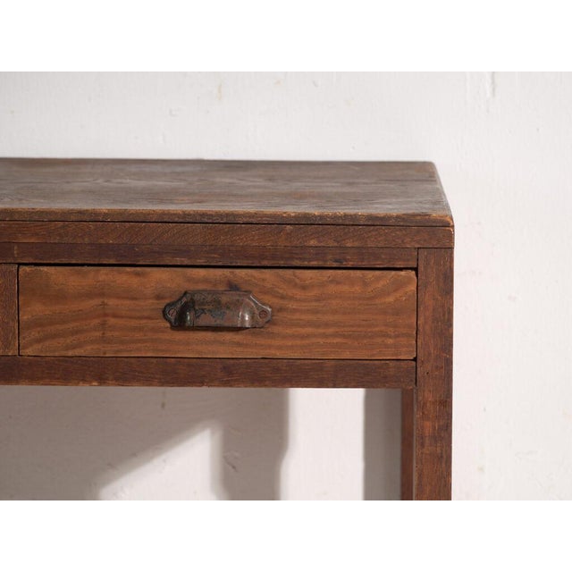 Vintage Japanese Console Table in Wood, Japan, 1930 For Sale - Image 5 of 11