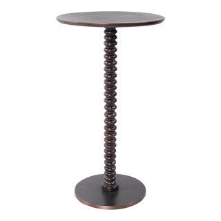 Brancusi Antique Bronze Drinks Table For Sale