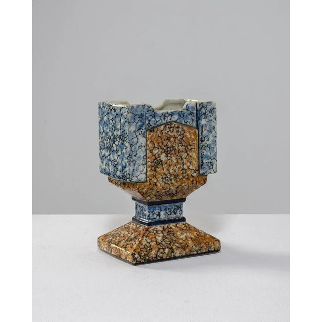 1920s French Ceramic Vase For Sale - Image 4 of 11