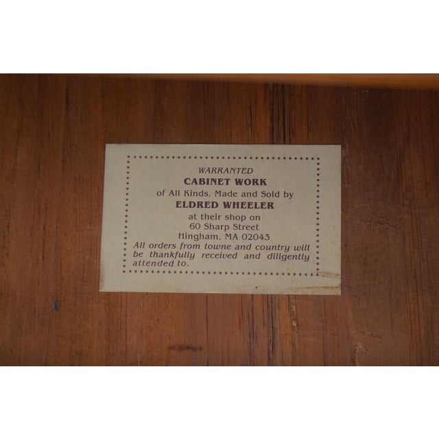 Eldred Wheeler Maple 1 Drawer Country Stand For Sale - Image 16 of 16