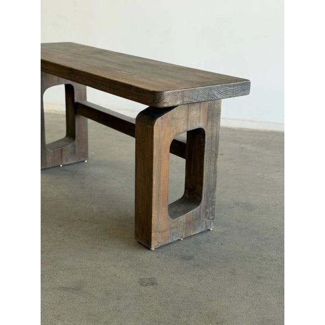 2010s Contemporary Geometric Console For Sale - Image 5 of 18