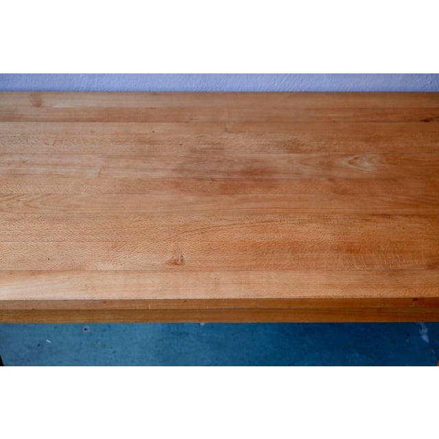 Vintage Bistro Table with Spindle Legs, 1960s For Sale - Image 10 of 11