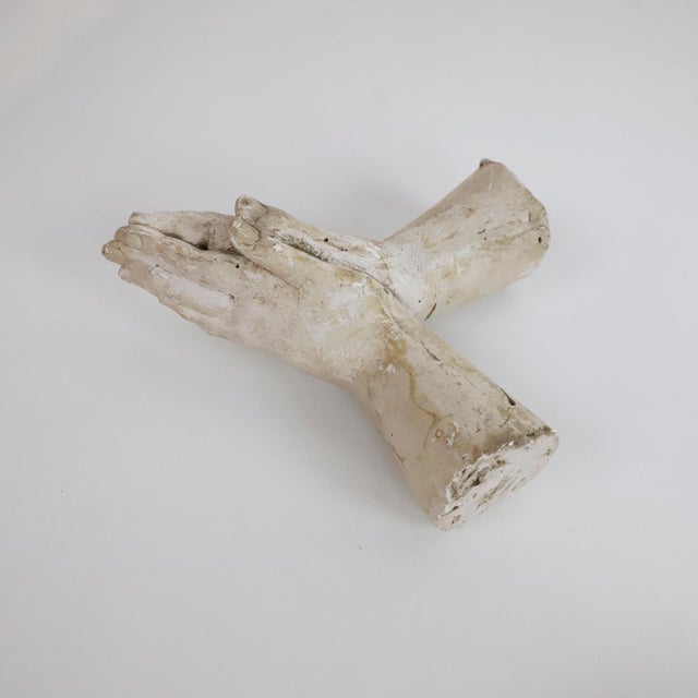 Early 20th Century Early 20th Century Spanish Colonial Study Hands Saint Sculptures - Set of 5 For Sale - Image 5 of 6