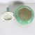 Mid 20th Century Mid Century Modern Ceramic Trinket Box Hand Made Aqua Blue Turquoise Green For Sale - Image 5 of 8