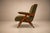 Olive José Zanine Caldas “Z” Armchair in Pau Marfim and Olive Mohair, Brazil, 1950s For Sale - Image 8 of 16