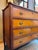 19th Century 19th Century Antique Birds Eye Maple Sheraton Style Chest of Drawers For Sale - Image 5 of 9